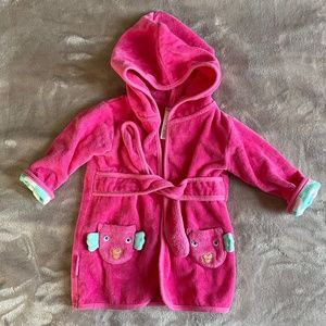 Baby girl robe